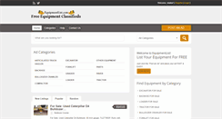 Desktop Screenshot of equipmentlist.com